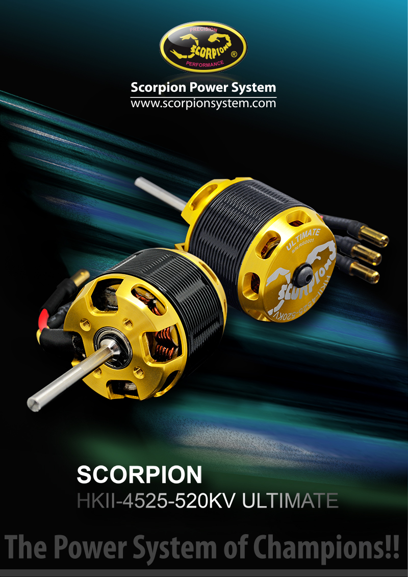 Scorpion HKII-4525-520KV ULTIMATE Flyer V02