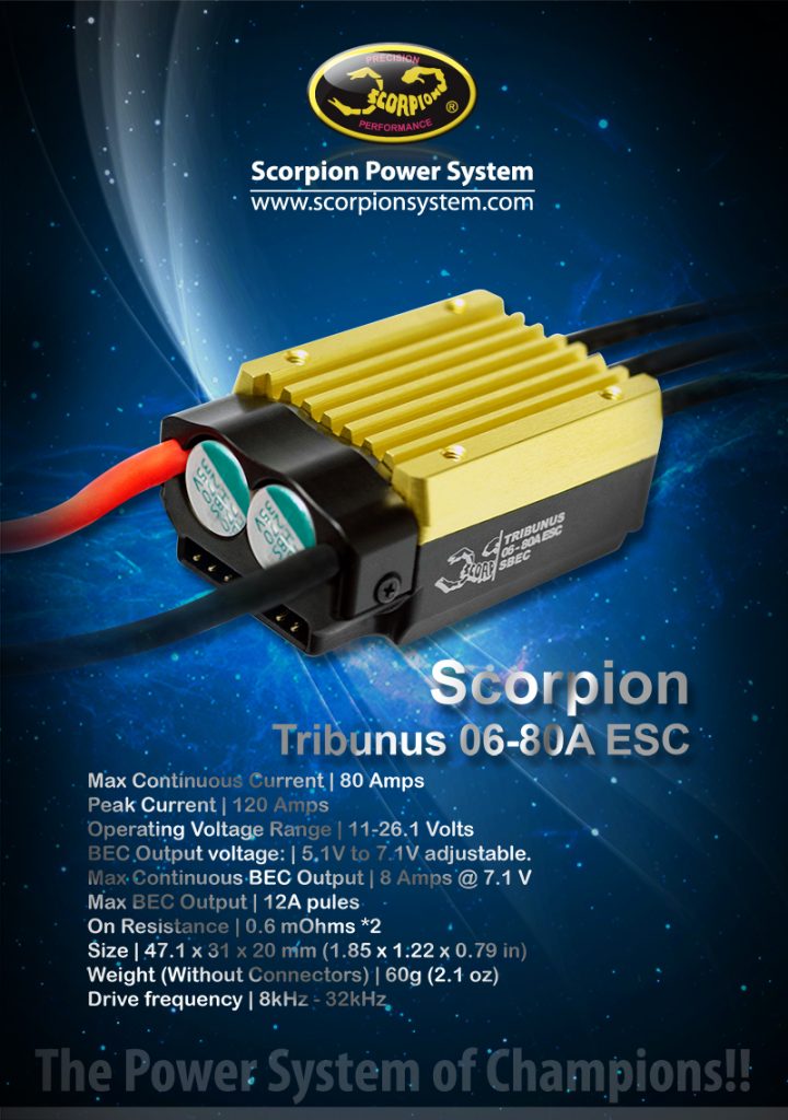 Scorpion Tribunus 06-80A ESC Flyer V02