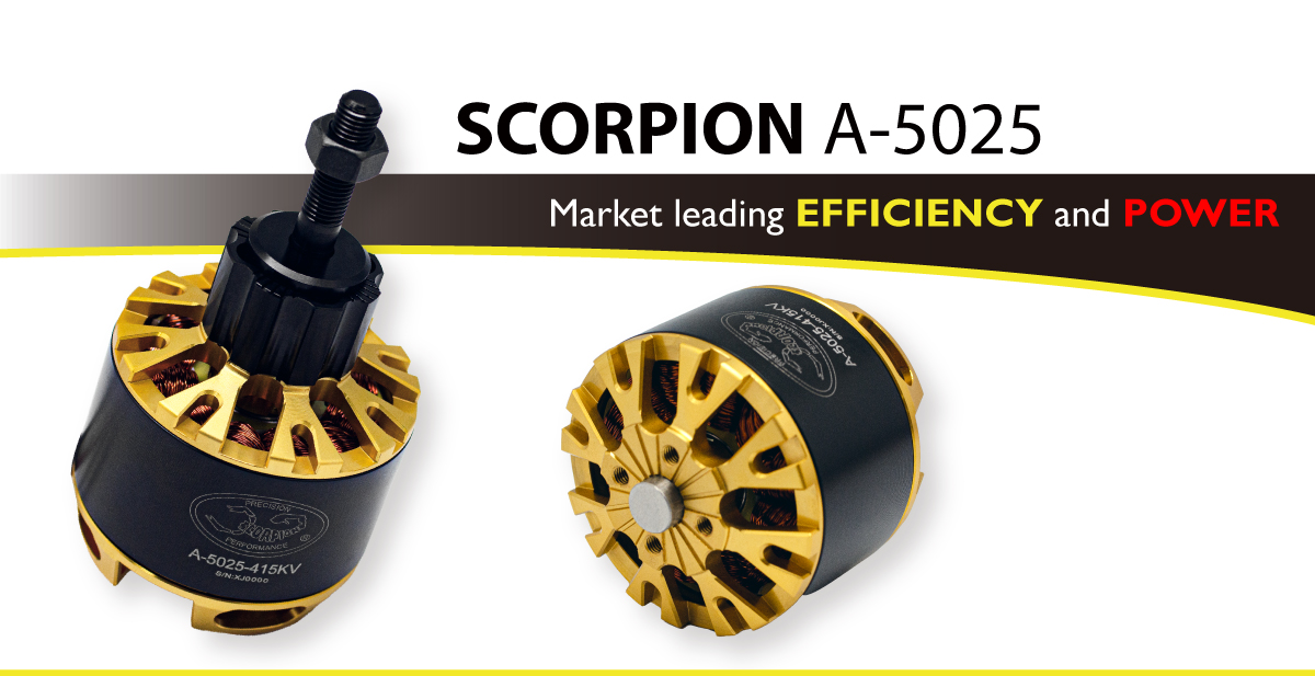 Scorpion A-5025-415kv features