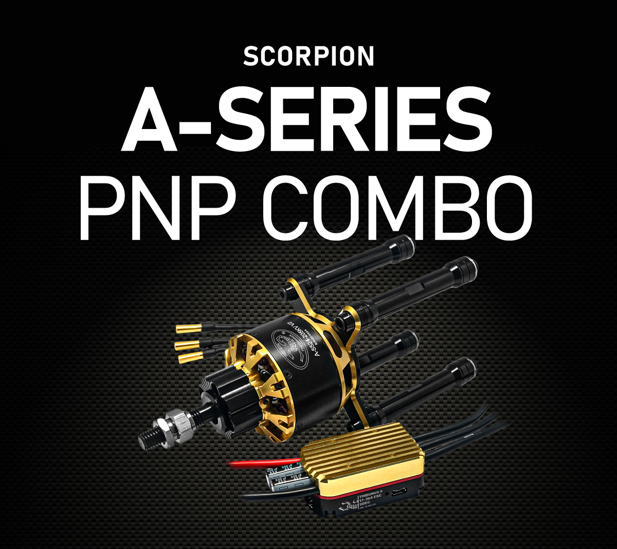 Scorpion A-5524 PNP Combo (12s / 35cc-40cc / 4662w) features