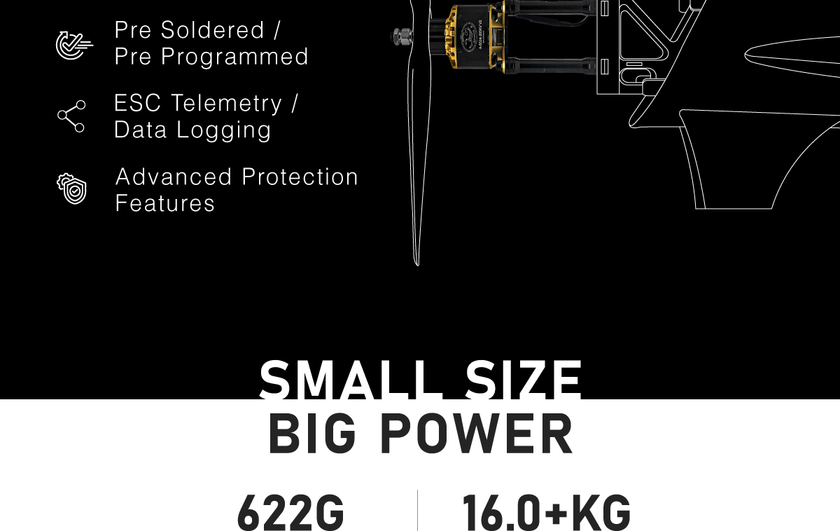 Scorpion A-5524 PNP Combo (12s / 35cc-40cc / 4662w) features