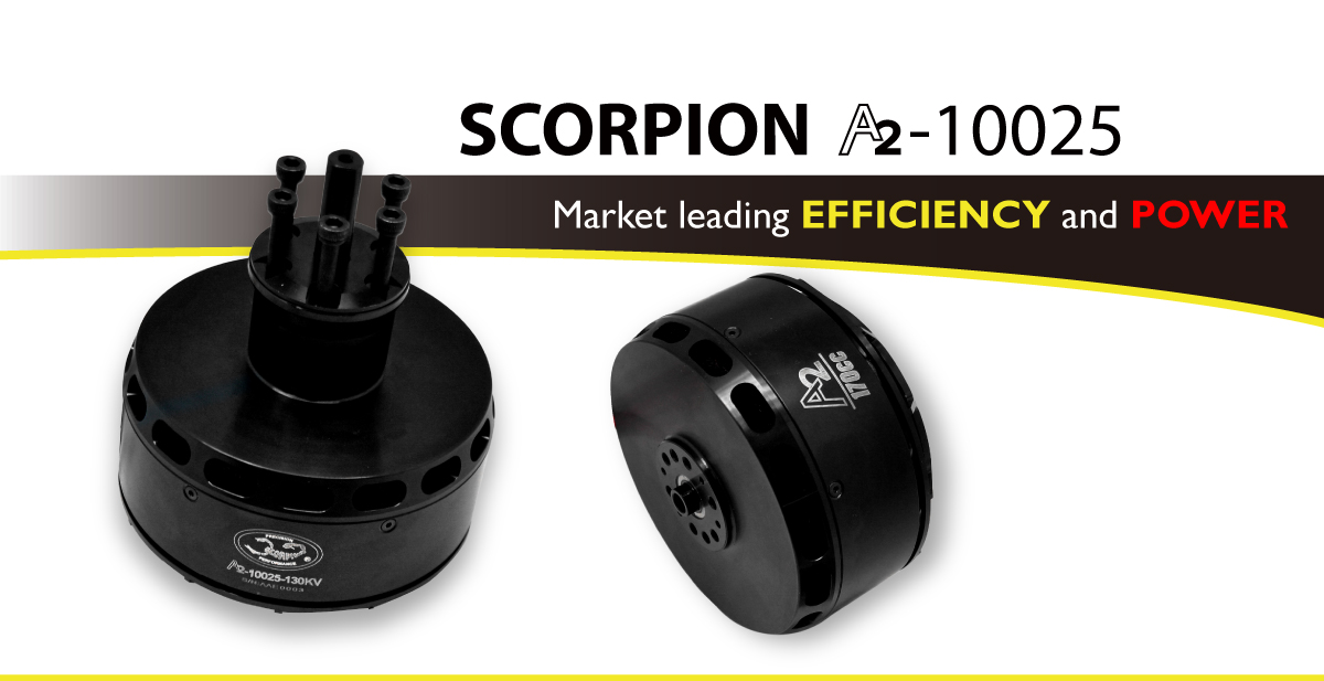Scorpion A2-10025 Efficiency and Power