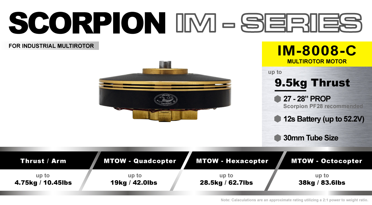 Scorpion IM-8008C-100kv features