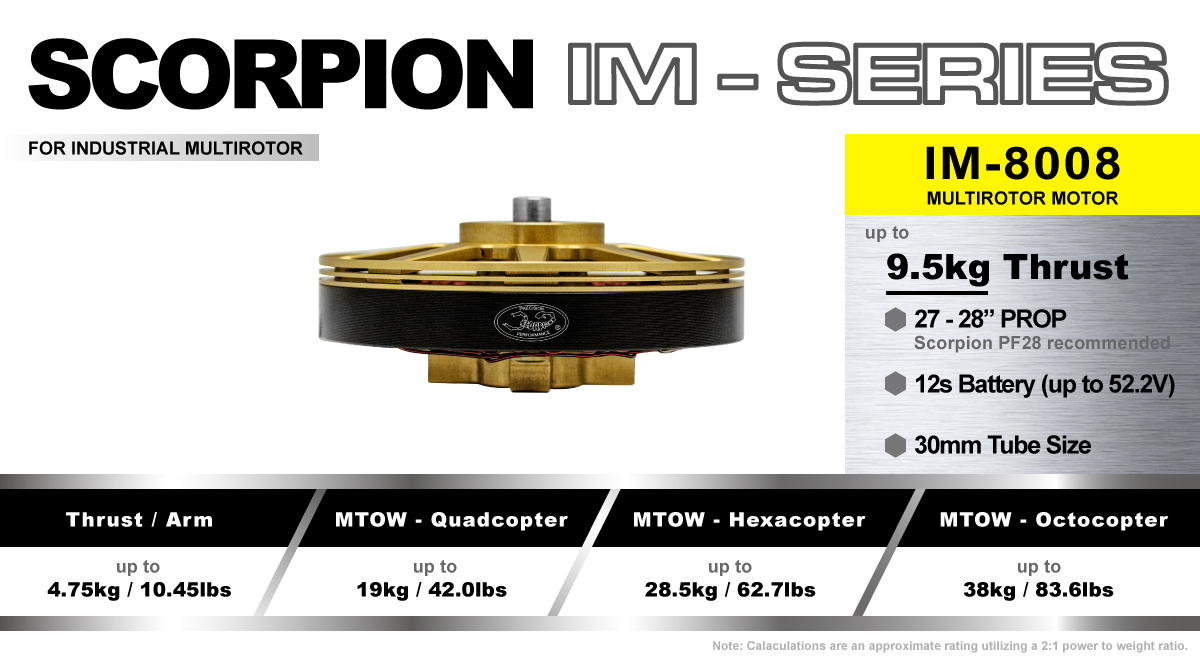 Scorpion IM-8008-100kv features