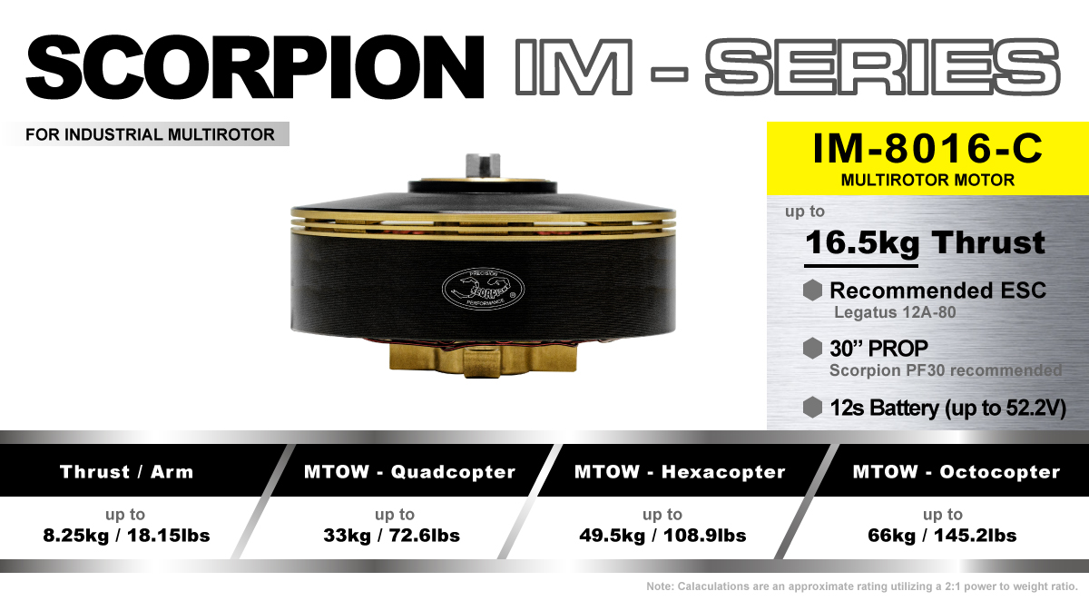 Scorpion IM-8016-100kv features