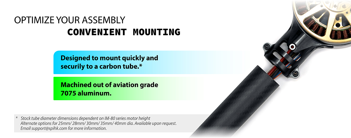 Scorpion IM-8008 Standard Pod + PF28 Propeller features