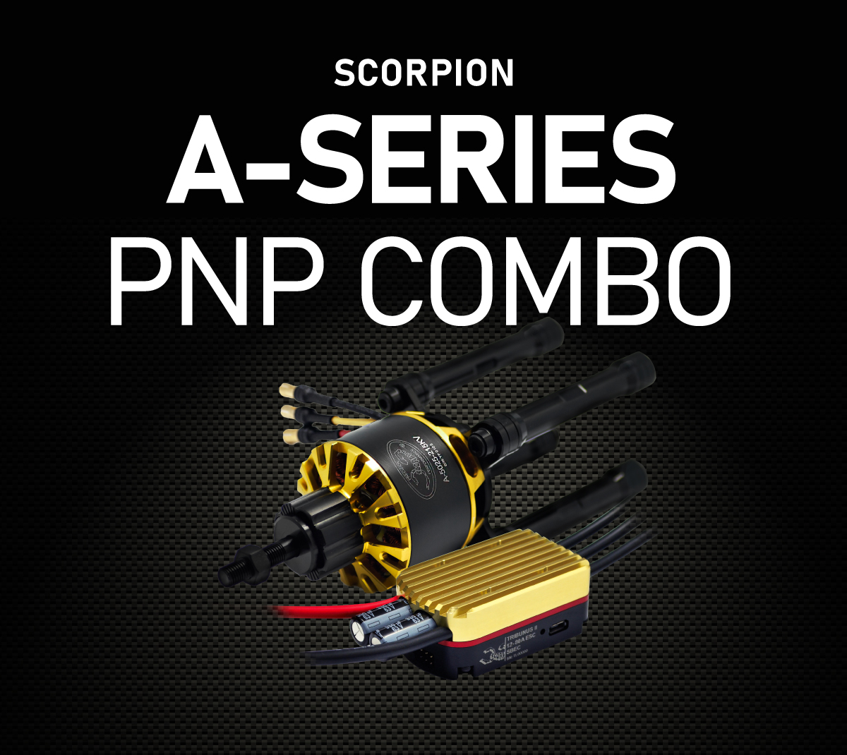 Scorpion A-5025 PNP Combo (12s / 30cc-35cc /4000w) - Scorpion Power System