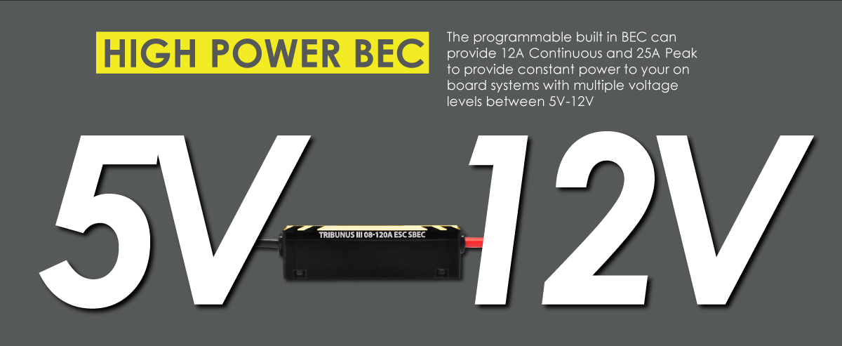 Scorpion Tribunus III 08-120A ESC SBEC features