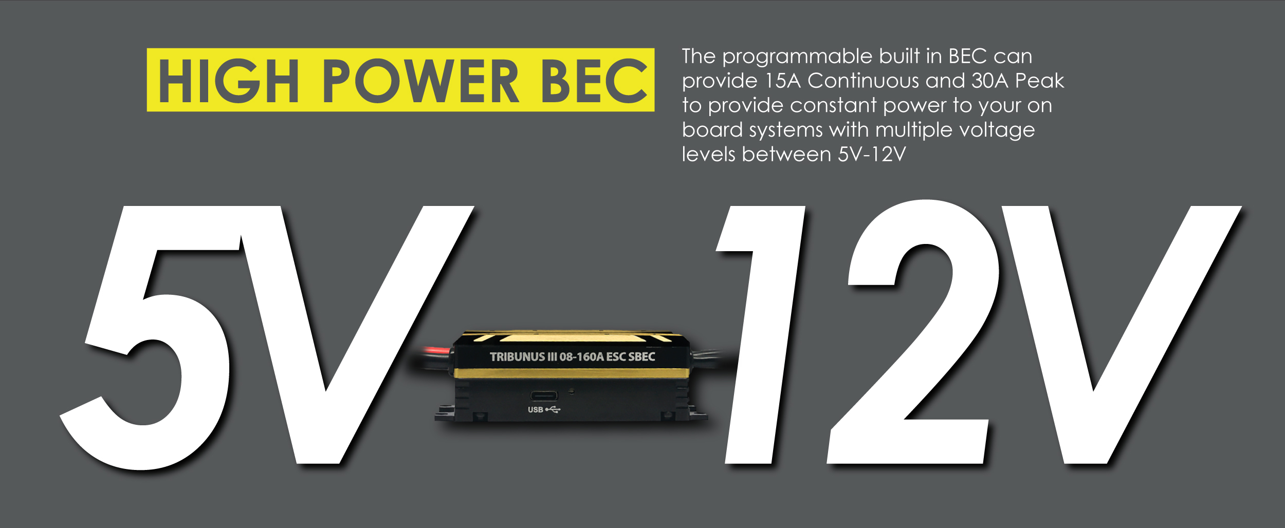 Scorpion Tribunus III 08-160A ESC SBEC features