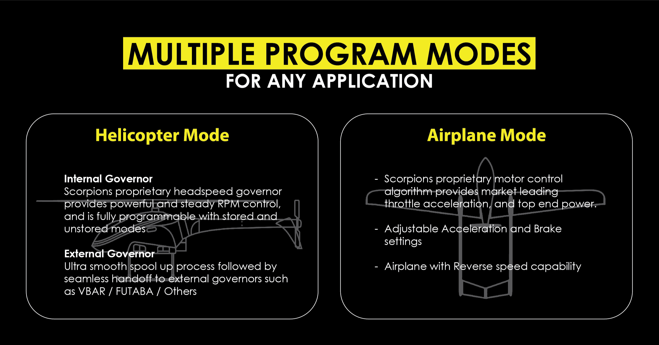 Scorpion Tribunus III 08-160A ESC SBEC features