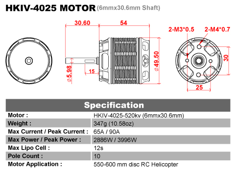 [ܼ] HKIV-4025-520KV [Scorpion] HKIV-4025-520KV [600  12]